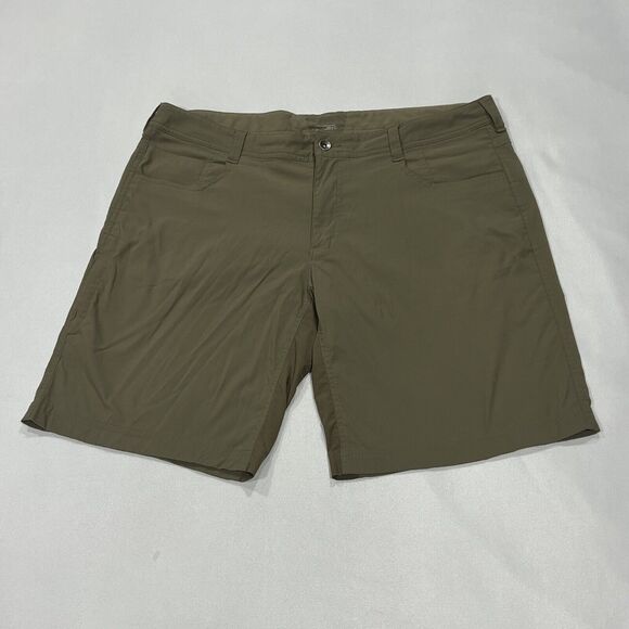 Marmot Khaki Green Nylon Hiking Cargo Outdoor Stretch Shorts Mens‎ Size 38 XXL - Picture 4 of 11
